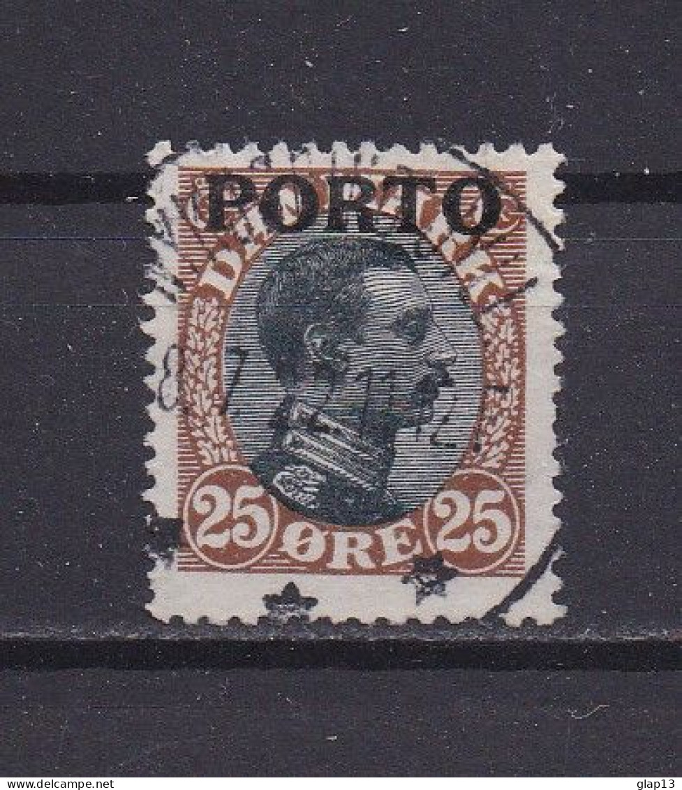 DANEMARK 1921 TAXE N°6 OBLITERE - Postage Due