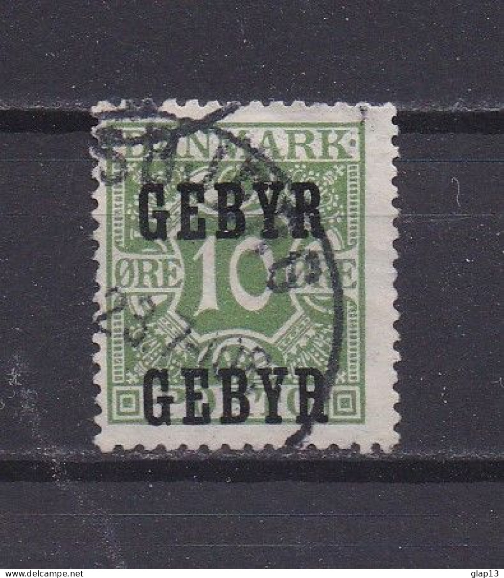 DANEMARK 1923 TAXE N°19 OBLITERE - Portomarken