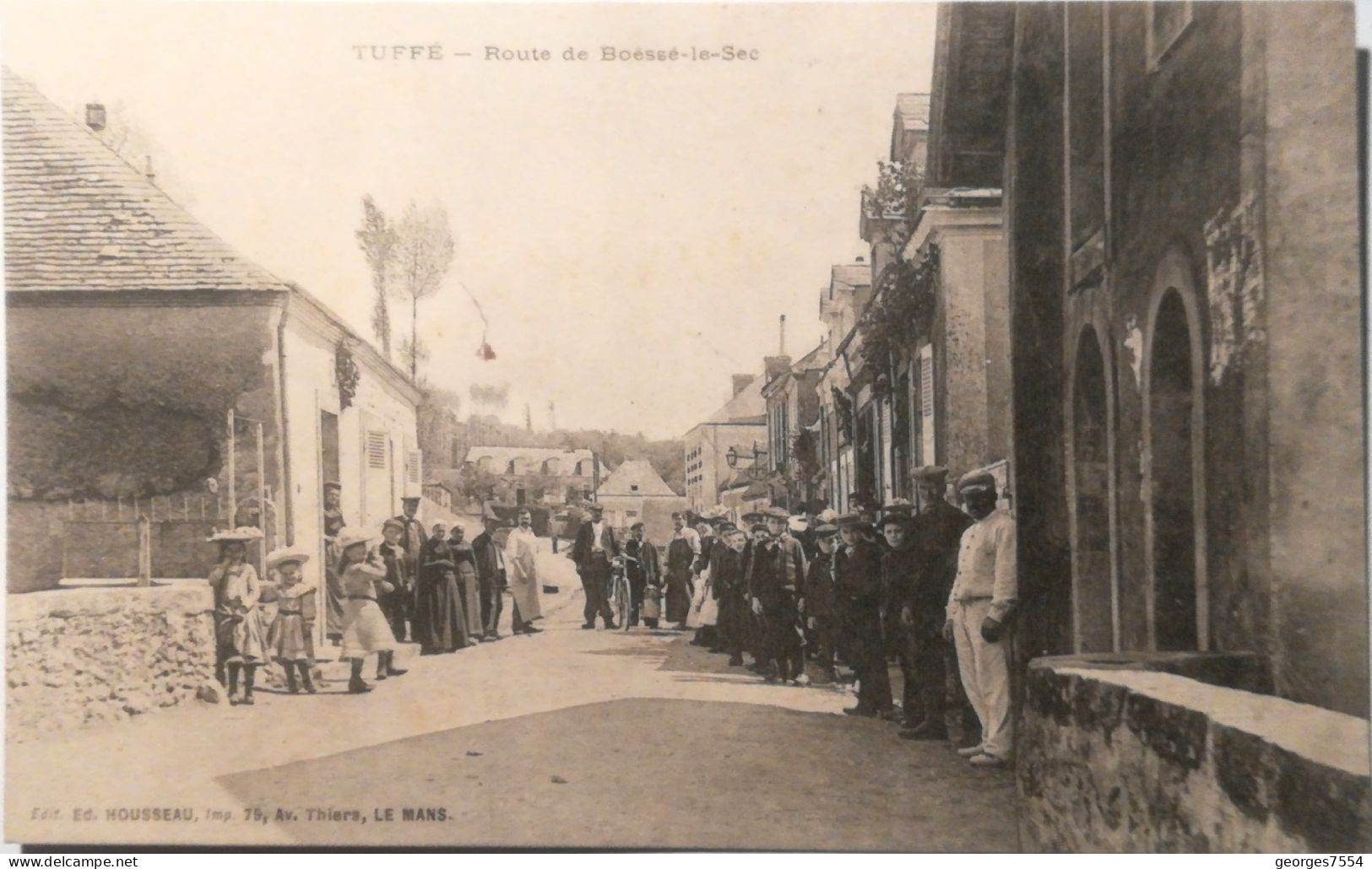 72  -  TUFFE - ROUTE DE BOESSE-LE-SEC - Tuffe