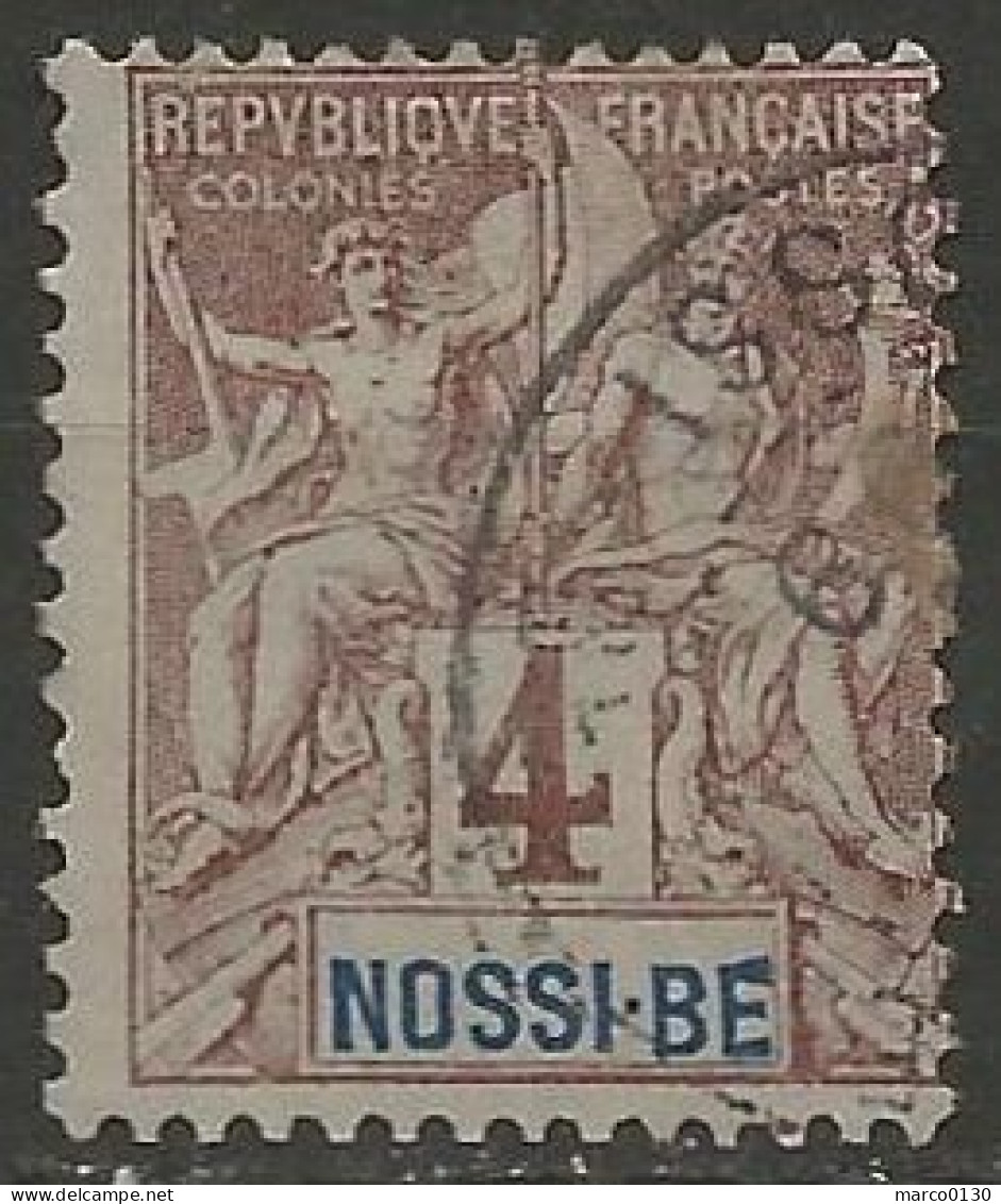 NOSSI-BE N° 29 OBLITERE - Used Stamps