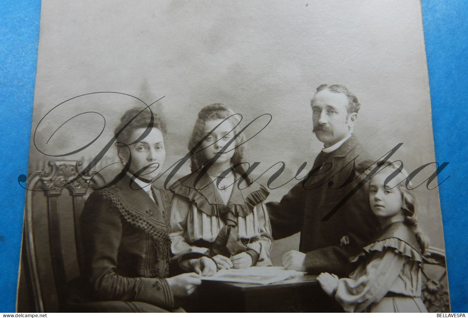 C.D.V. -Photo-Carte De Visite  Studio Atelier Onbekend Burgerij Bourgeoisie - Identified Persons