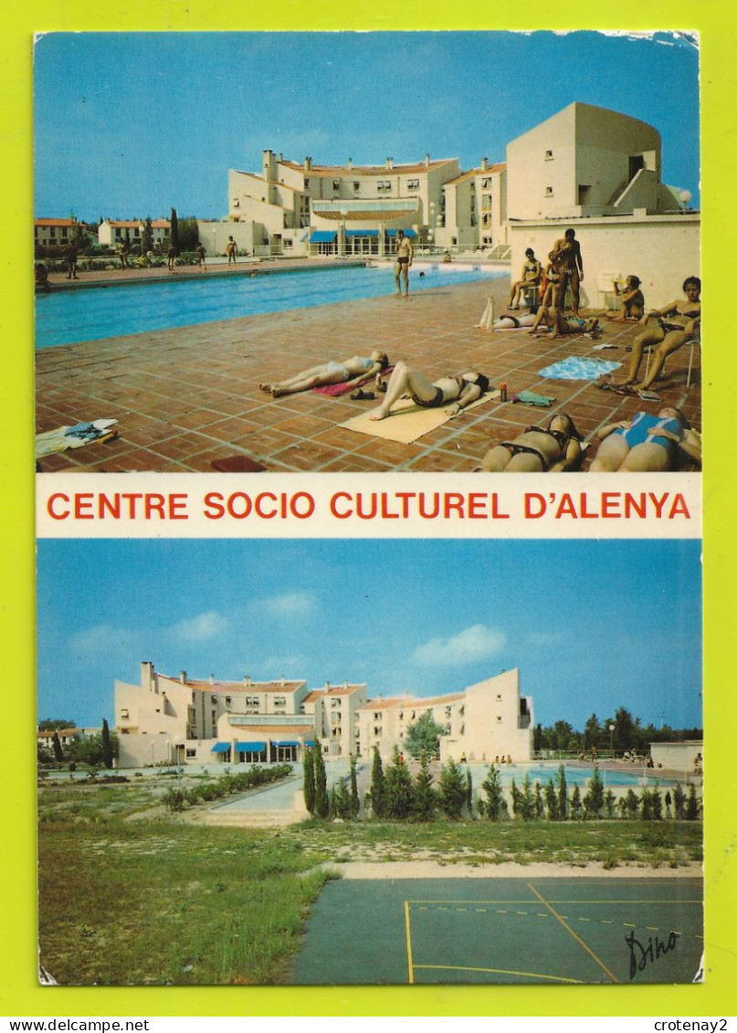 66 ELNE N°5449 Centre Socio Culturel Alenya En 1977 Piscine Bronzage Terrains De Sport Hand - Elne