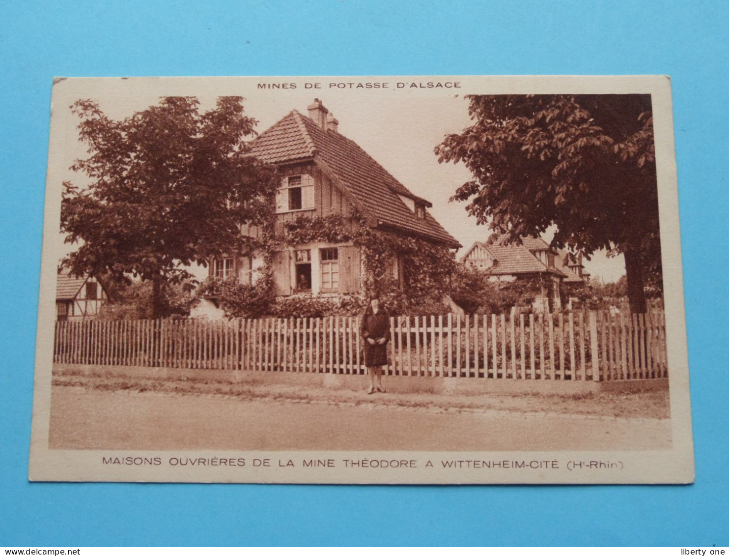 Maisons Ouvrières De La Mine Théodore à WITTENHEIM-Cité ( Edit. : Braun ) Anno 19?? ( Zie / Voir > Scans ) ! - Wittenheim