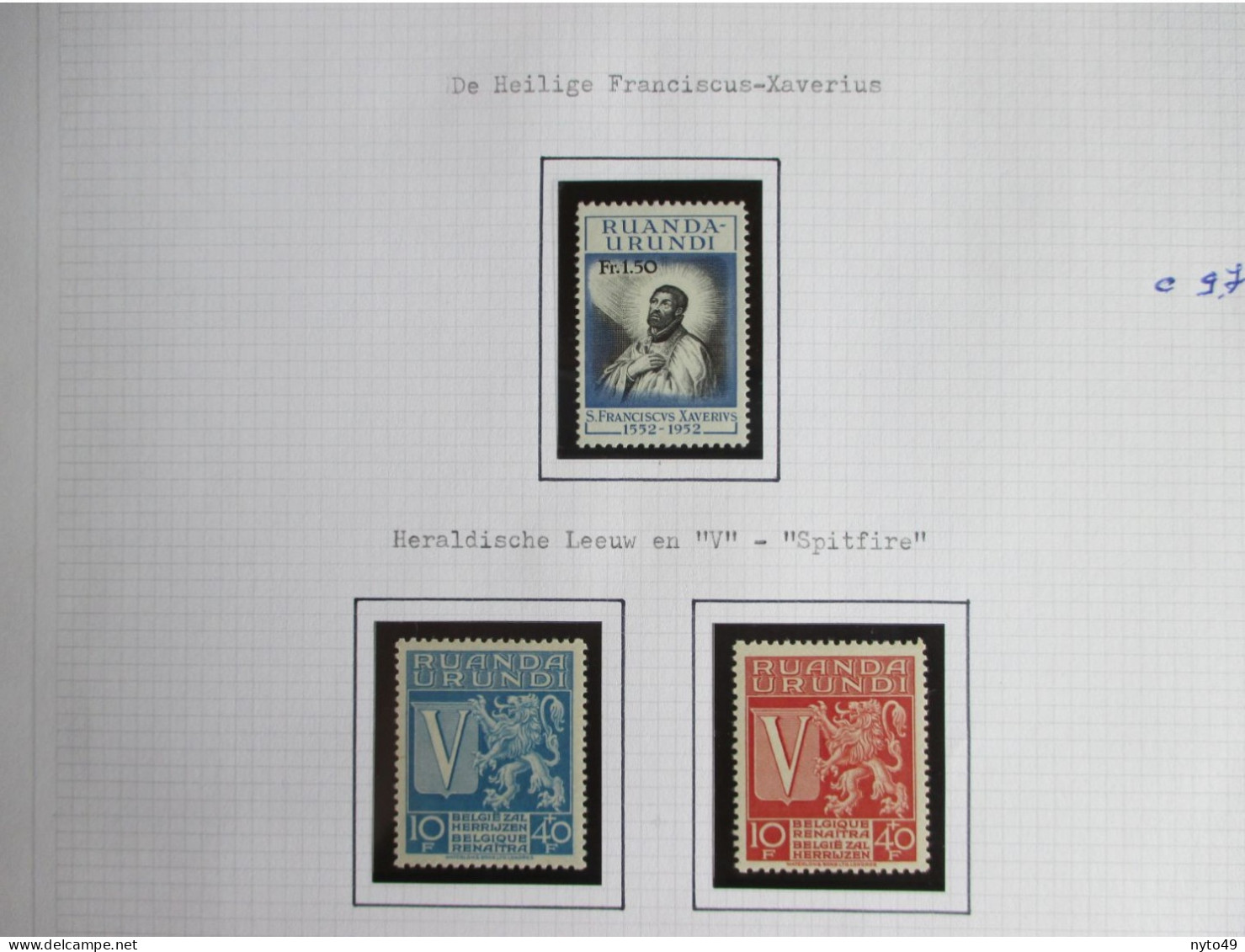 Nr 148/49 & 176 - Spitfire, - MNH**- Cote 9.75 - Unused Stamps