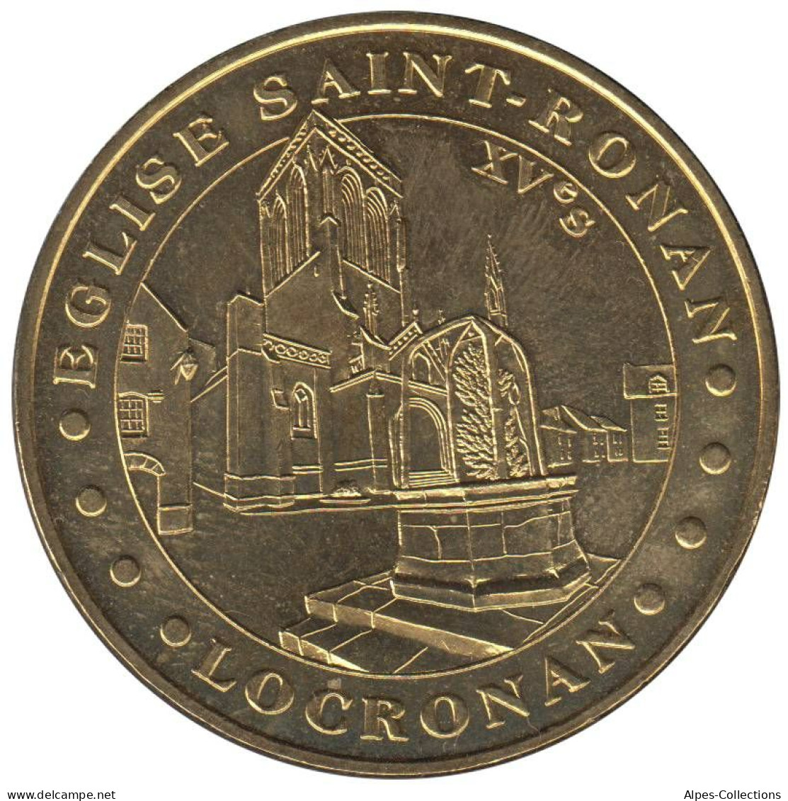 29-0089 - JETON TOURISTIQUE MDP - Locronan - Eglise Saint-Ronan - XVè S - 2009.3 - 2009