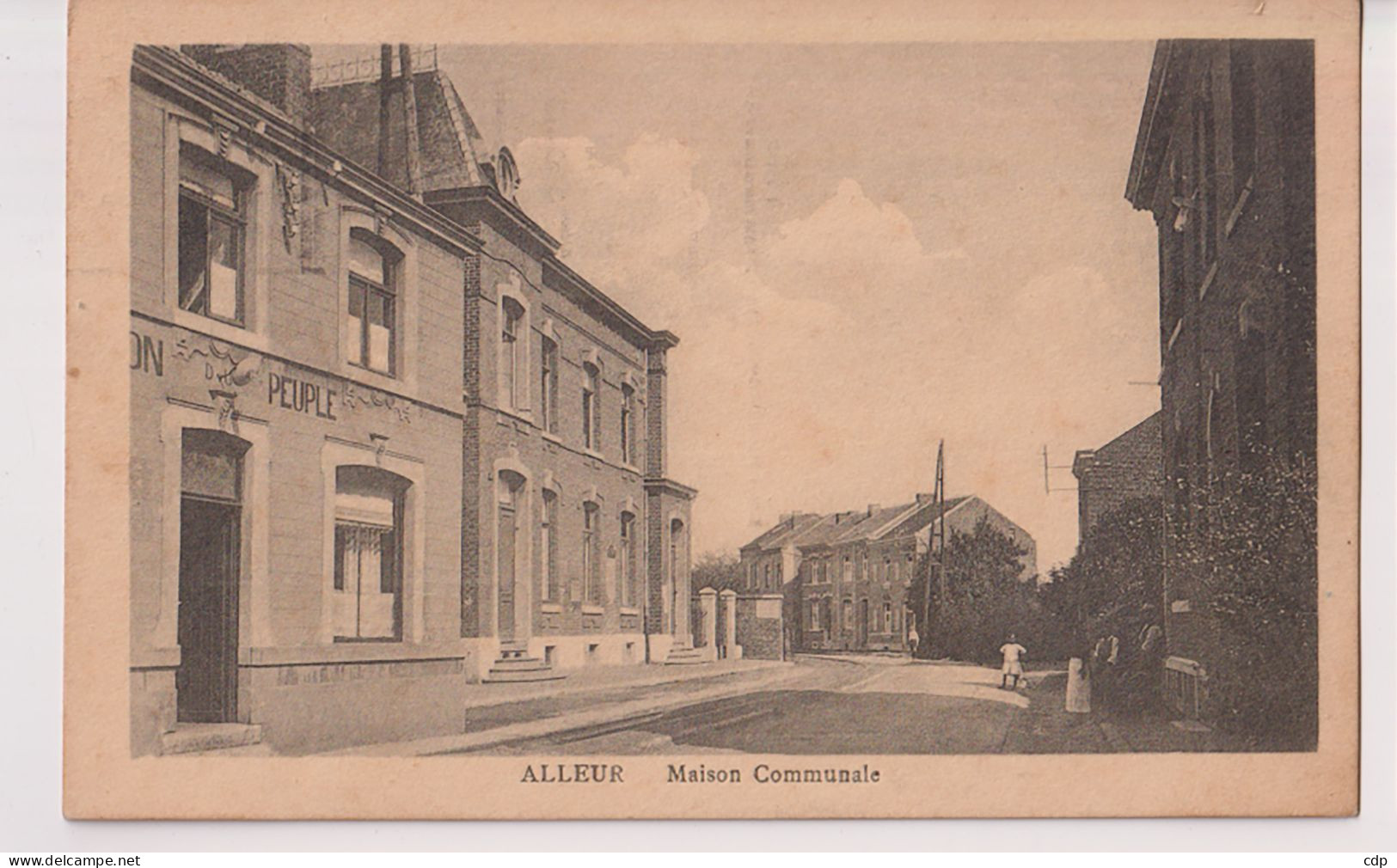 Cpa Alleur  1926   Commune - Ans