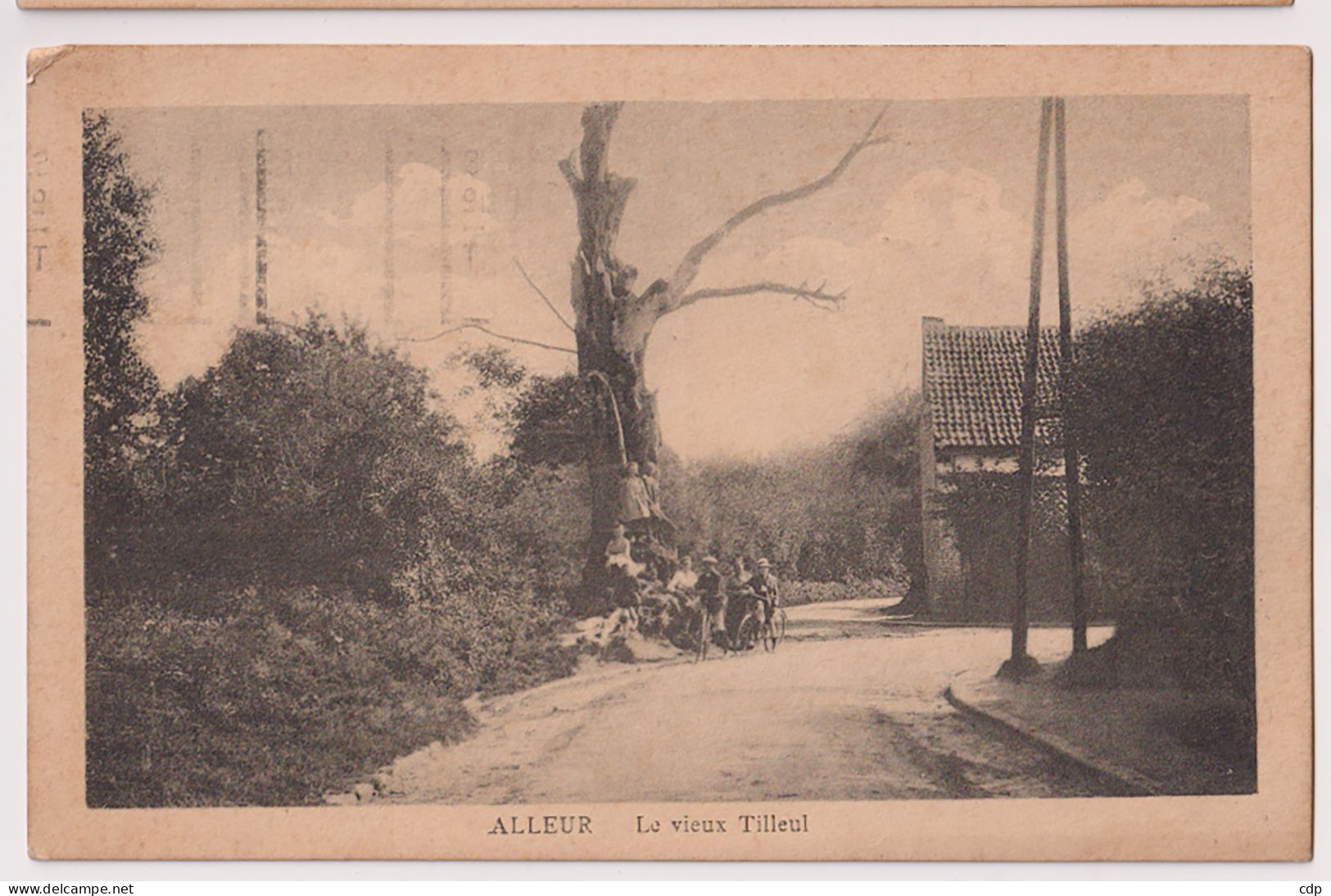 Cpa Alleur  1926 - Ans