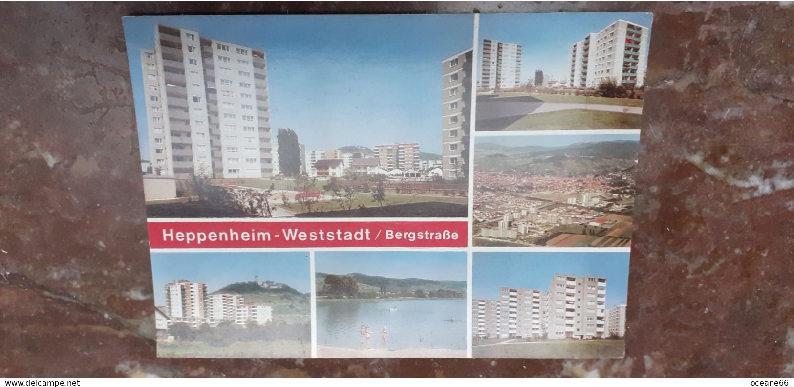 D- Heppenheim Weststadt Bergstrasse Mehrbildkarte - Heppenheim