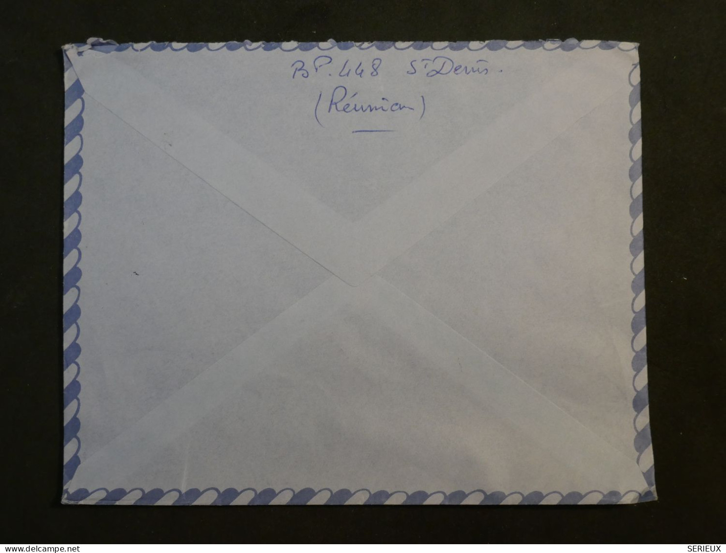 BW16 LA REUNION  BELLE  LETTRE 1961 ST DENIS A PARIS FRANCE +AFF. INTERESSANT++ - Lettres & Documents