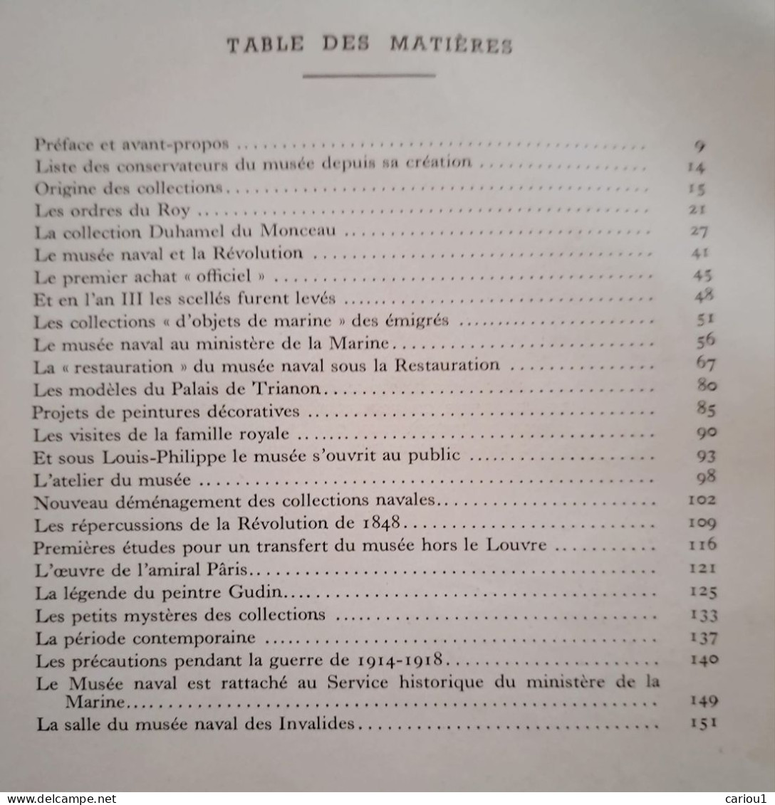 C1  MER Chatelle LE MUSEE DE LA MARINE Essai Historique 1943 EO NUMEROTE Illustre Port Inclus France - Autres & Non Classés