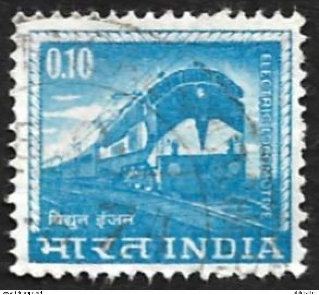 INDE   1966  -  YT 192  -  Locomotive   - Oblitéré - Used Stamps