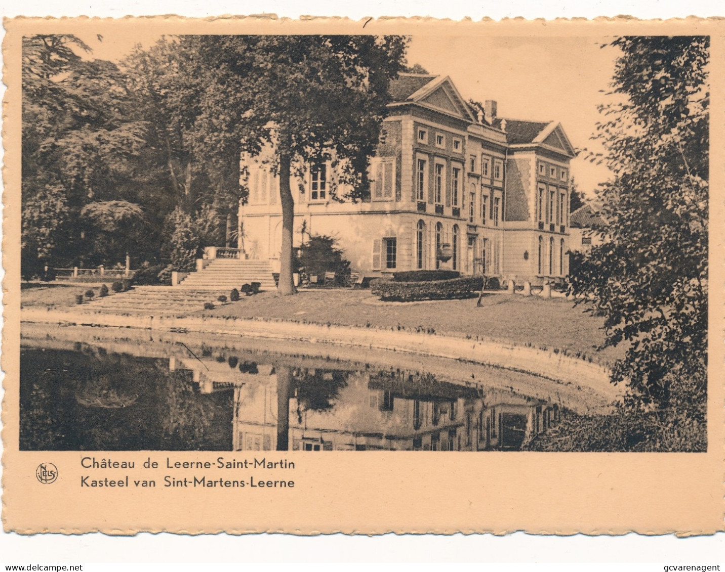 KASTEEL VAN SINT MARTENS LEERNE         2  SCANS - Deinze