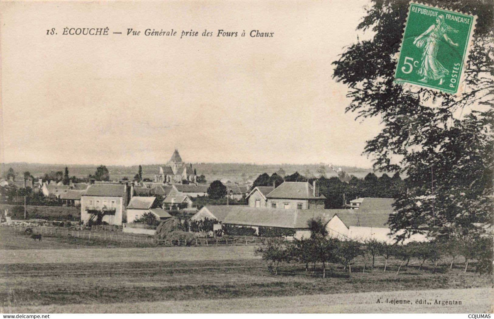 61 - ECOUCHE - S20136 - Vue Générale Prise Des Fours à Chaux - Ecouche