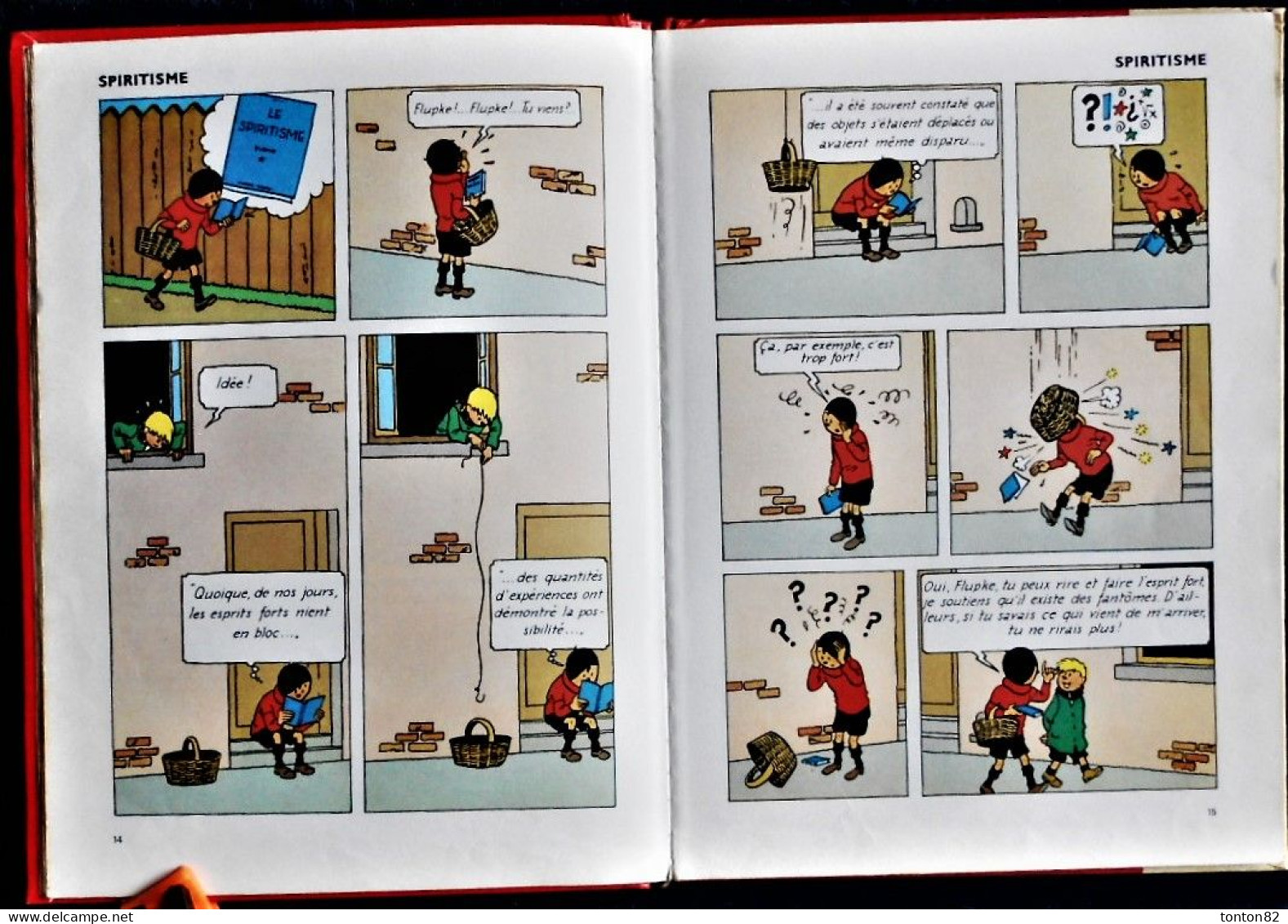 Hergé - Les Exploits De Quick Et Flupke - Recueil N° 3 - Casterman Couverture Rouge - ( 1975 ) . - Hergé