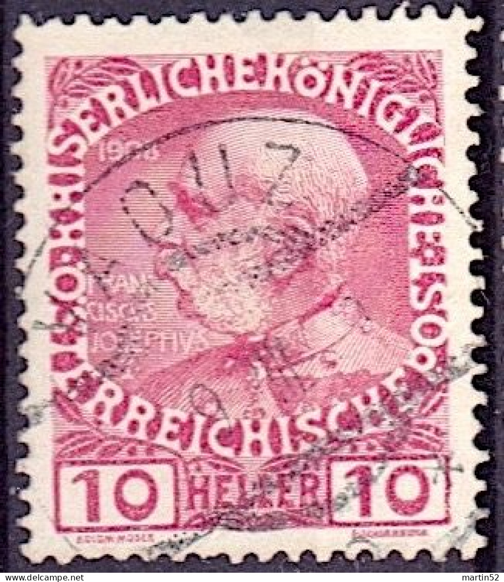 Liechtenstein 1909: Vorläufer Précurseur KuK Österreich Michel-N° 144 Mit Voll-Stempel VADUZ 9.VIII.09 (LBK CHF 15.00) - ...-1912 Voorlopers