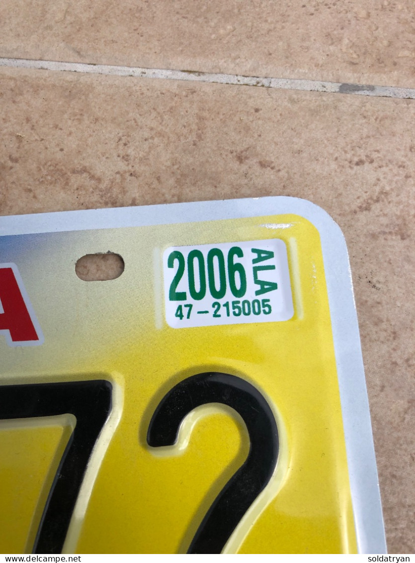 PLAQUE D'IMMATRICULATION AMERICAINE - ALABAMA PIONNIER DE L'ESPACE - USA 2006 US - Number Plates