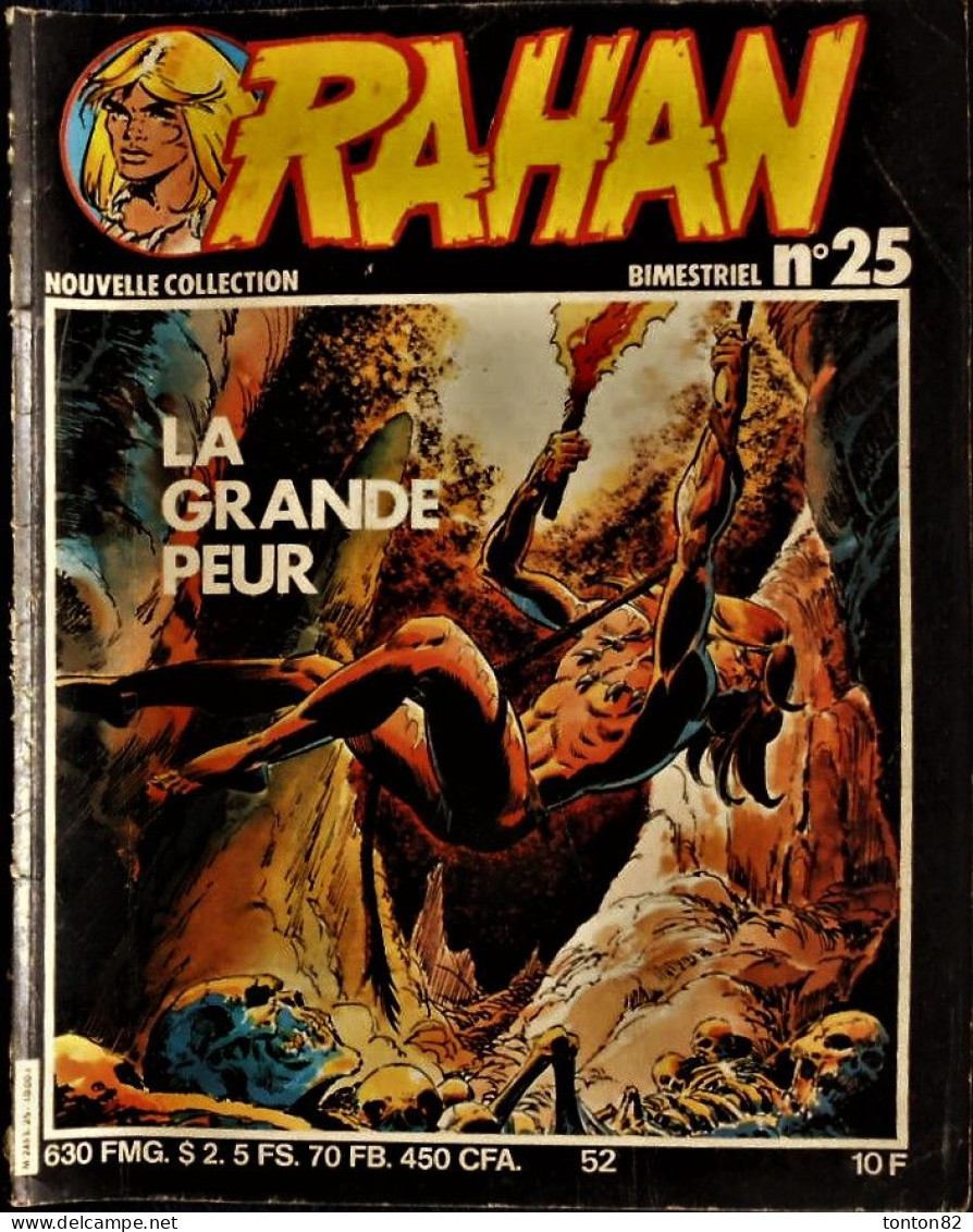 R. Lecureux / A. Cheret - RAHAN - Nouvelle Collection - Bimestriel N° 25 -  Éditions Vaillant - ( 1982 ) . - Rahan