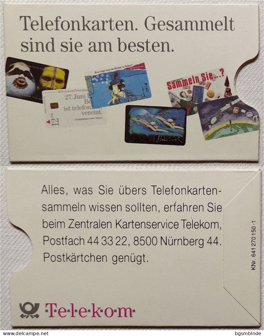 Telefonkarten CARDBOX KNr. 641 270 150-1 - Material