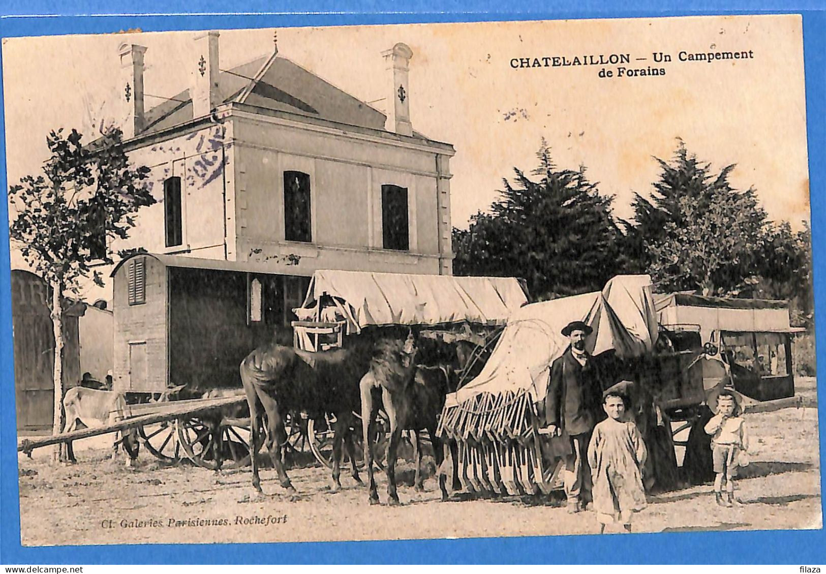 17 - Charente Maritime - Chatelaillon - Un Campement De Forains (N13470) - Châtelaillon-Plage