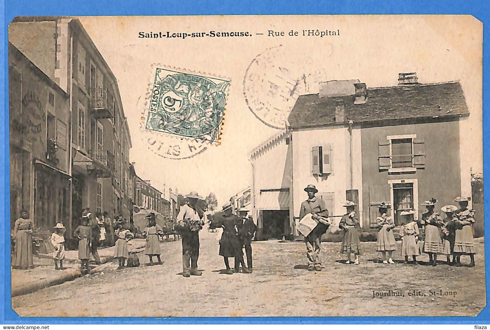 70 - Haute Saône - Saint-Loup-sur-Semouse - Rue L'Hopital (N13472) - Saint-Loup-sur-Semouse