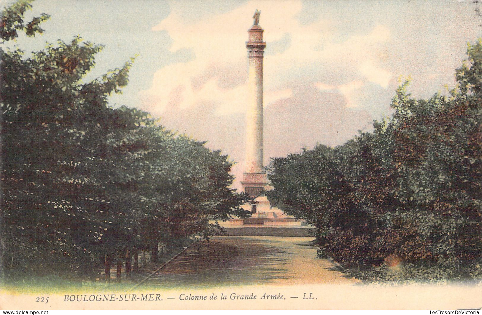 HISTOIRE - NAPOLEON - Boulogne Sur Mer - Colonne De La Grande Armée - Carte Postale Ancienne - Histoire