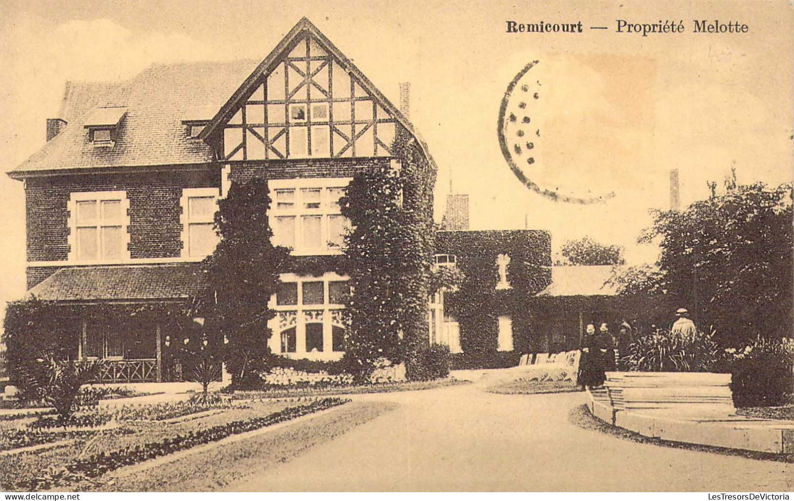 BELGIQUE - REMICOURT - Propriété Melotte - Edit Henri Kaquet - Carte Postale Ancienne - Remicourt