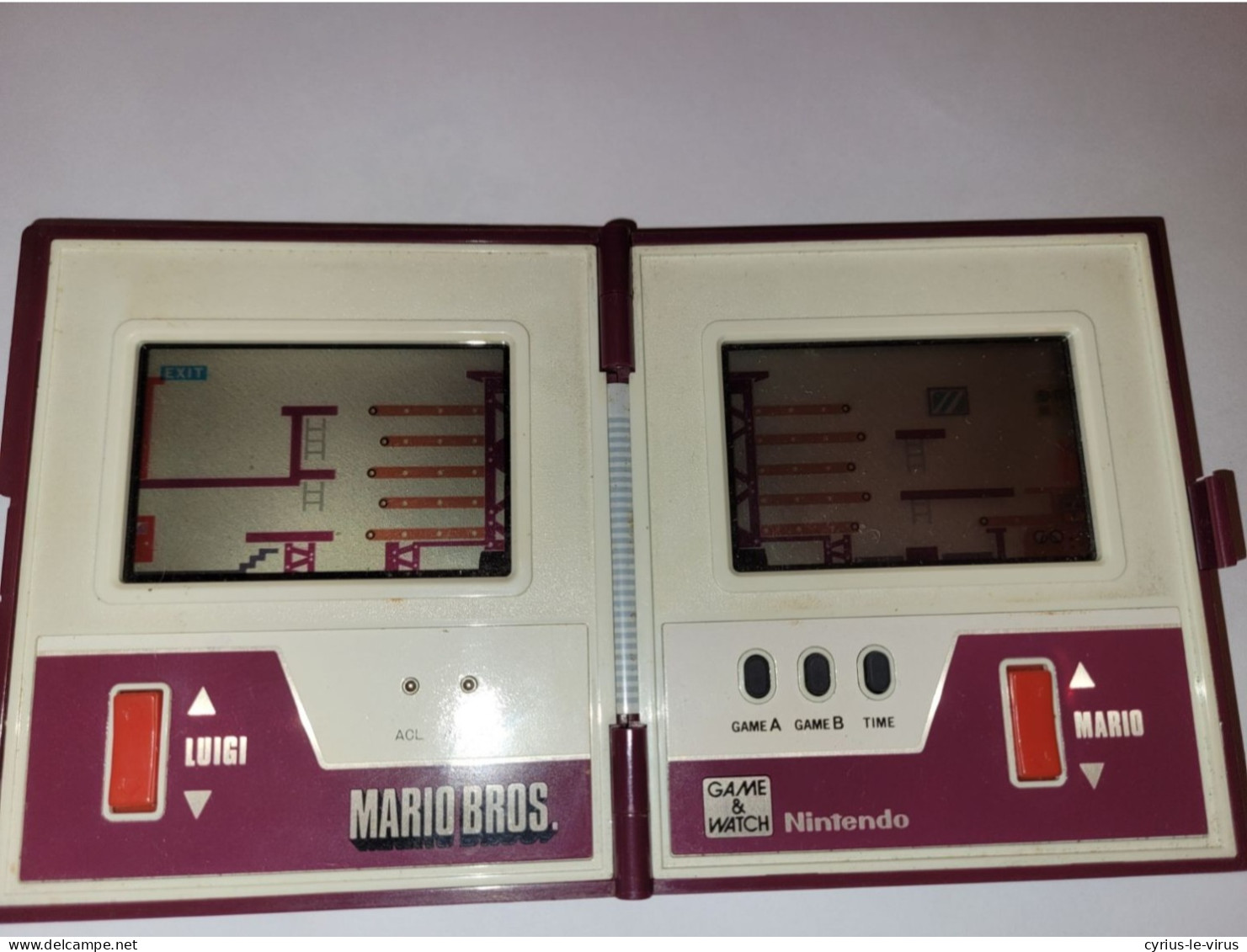 Jeux Electronique Mario Bros   ** - Game & Watch