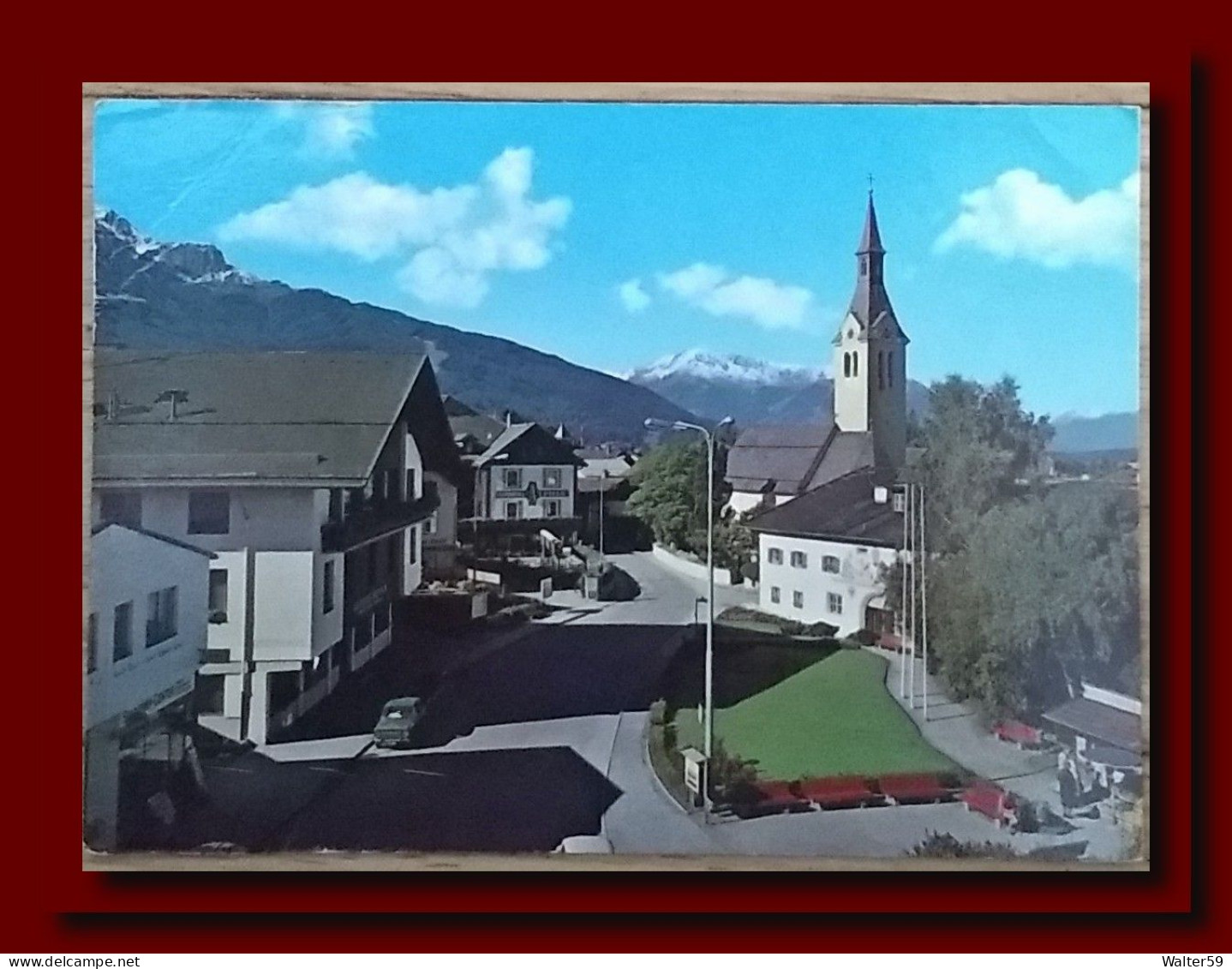 1985 ? Osterreich Postkarte Kurort IGLS Gel. Nach England 2scans - Igls