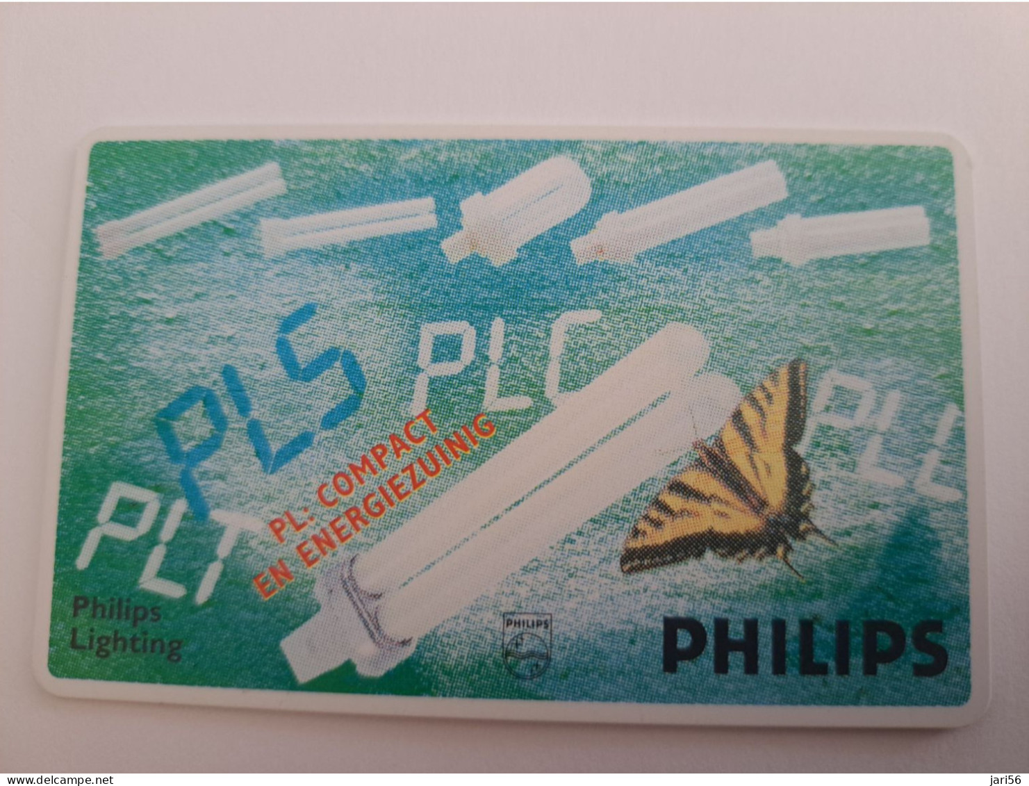 NETHERLANDS  ADVERTISING CHIPCARD HFL 5,00   CRE 036   PHILIPPS PLS/LIGHTNING          MINT   ** 14371** - Privé