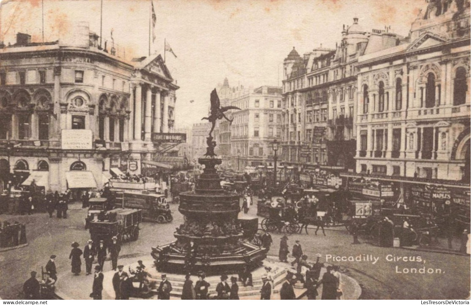 ROYAME UNI - Angleterre - London - Picadilly Circus - Animé - Carte Postale Ancienne - Piccadilly Circus