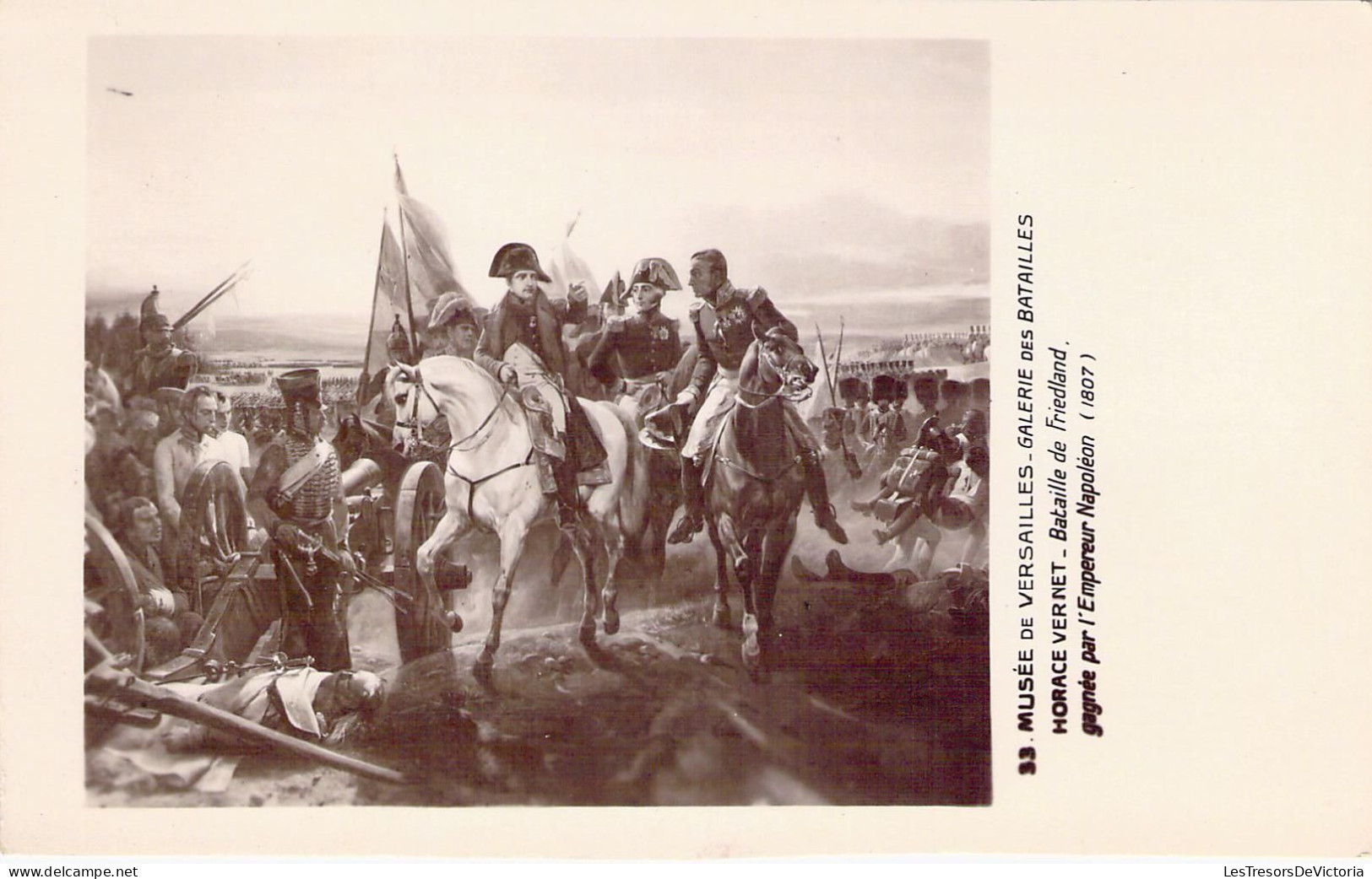 HISTOIRE - NAPOLEON - Bataille De Friedland - Horce VERNET - Carte Postale Ancienne - History
