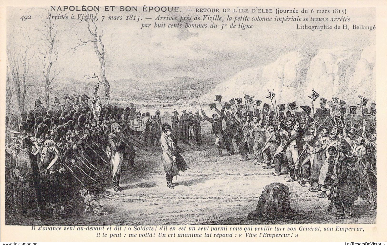 HISTOIRE - NAPOLEON - Retour De L'Ile D'Elbe  - Carte Postale Ancienne - Geschichte