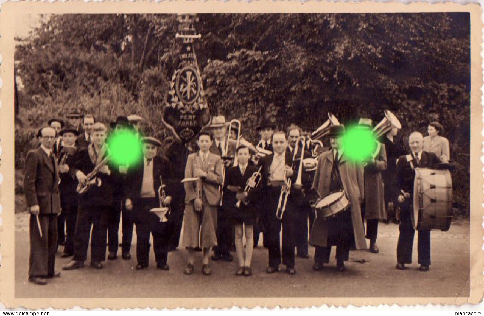 PERY FORET TROOZ Carte Photo Fanfare - Trooz