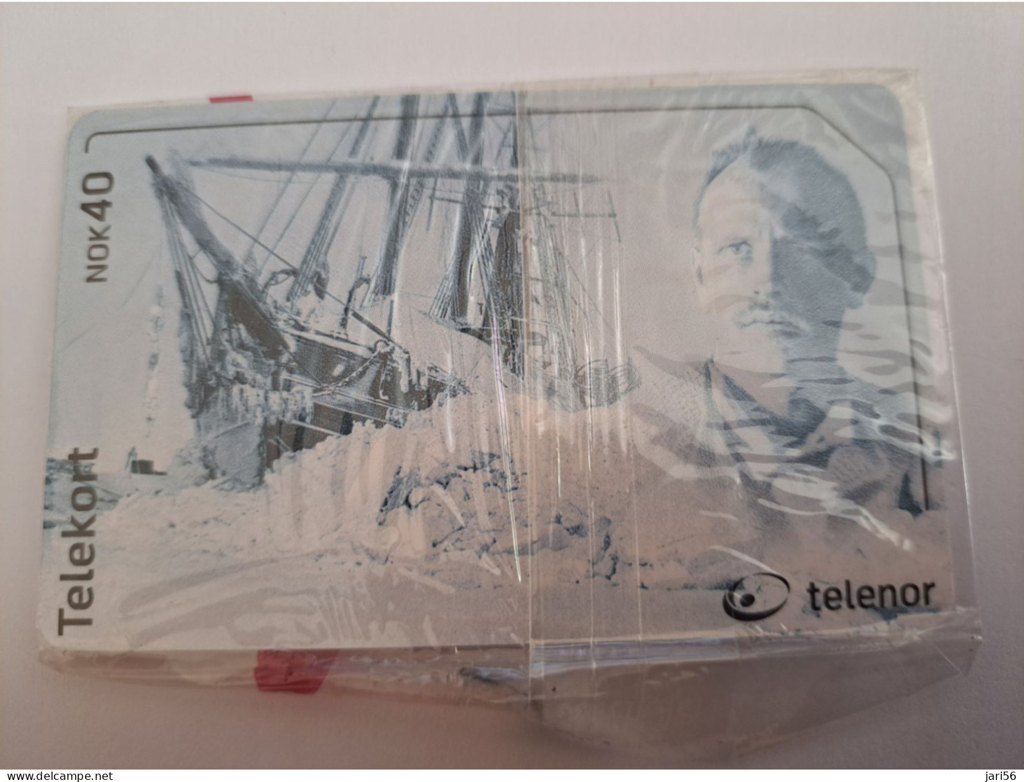 NORWAY NOORWEGEN TELENOR 40 NOK / FRIDTOF NANSEN   N-260  MINT IN WRAPPER **14381** - Noorwegen