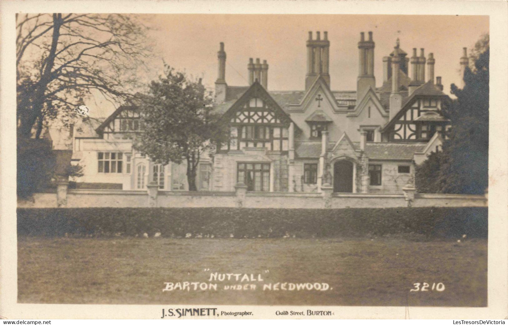 ROYAUME UNI - Angleterre - Barton Under Needwood - Nutttall - J S SIMNETT - Carte Postale Ancienne - Other & Unclassified