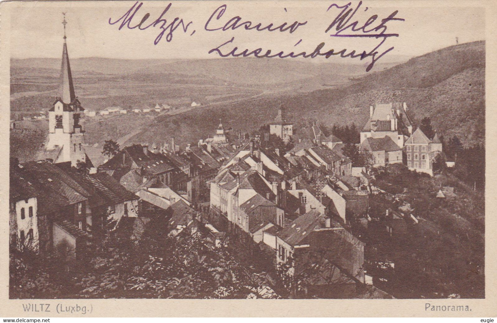 2186/ Wiltz. Panorama 1922 - Wiltz