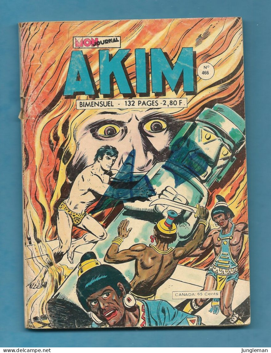 Akim N° 466 - 1ère Série - Editions Aventures Et Voyages - Janvier 1979 - Avec Aussi Les Fugitifs, Tomboy & Swea Otanka - Akim