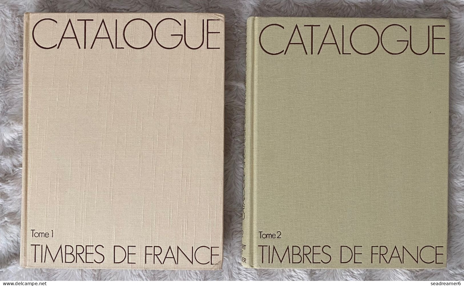 France Catalogue YVERT Spécialisé 1975 TOME 1 & 2 Les Meilleurs Des Yvert  !! Parfait état (juste Jaquettes Abimées) - Frankreich