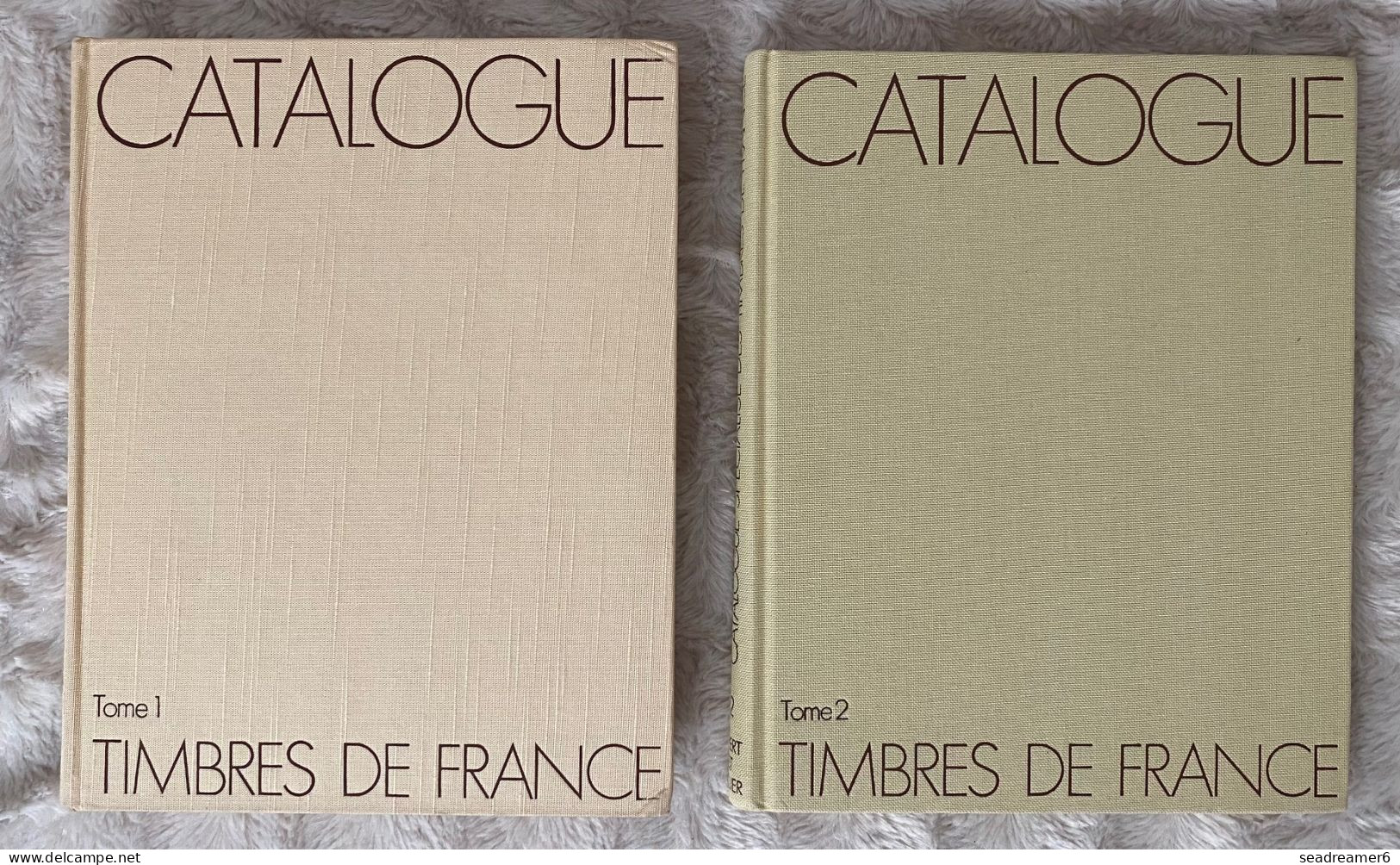 France Catalogue YVERT Spécialisé 1975 TOME 1 & 2 Les Meilleurs Des Yvert  !! Parfait état (juste Jaquettes Abimées) - Frankrijk