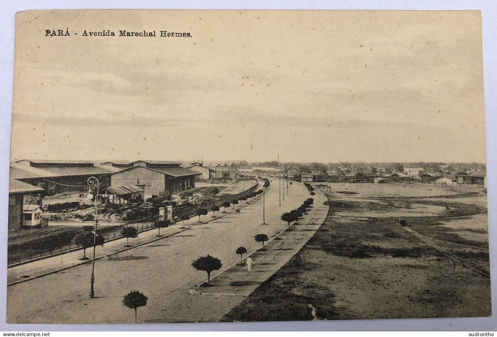 CPA BRESIL - PARA - Pará Belém - Avenida Marechal Hermes - 1930 - R. Machado Guimarais - Belém