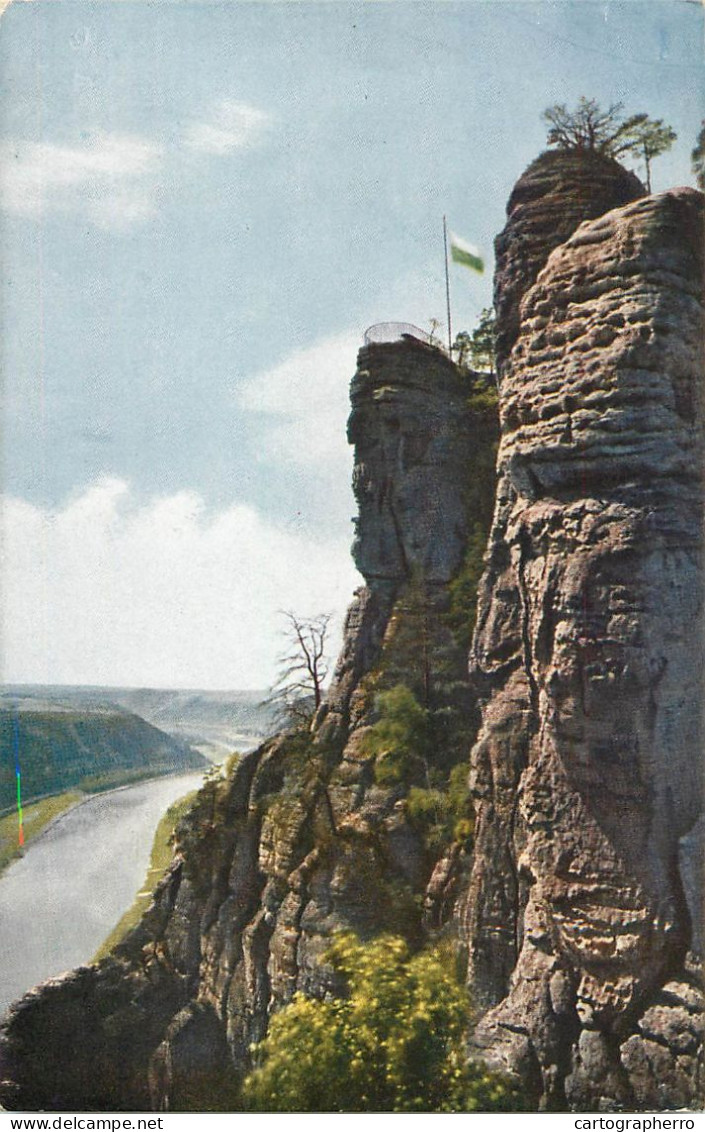 Germany Sachs Schweiz Basteifelsen - Bastei (sächs. Schweiz)