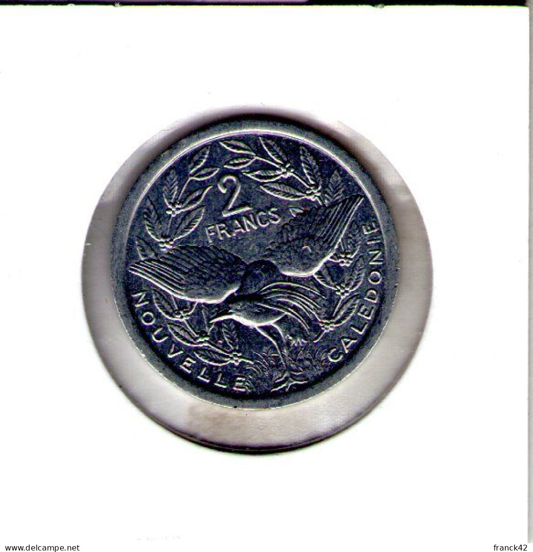 Nouvelle Calédonie. 2 Francs 1996 - Nueva Caledonia