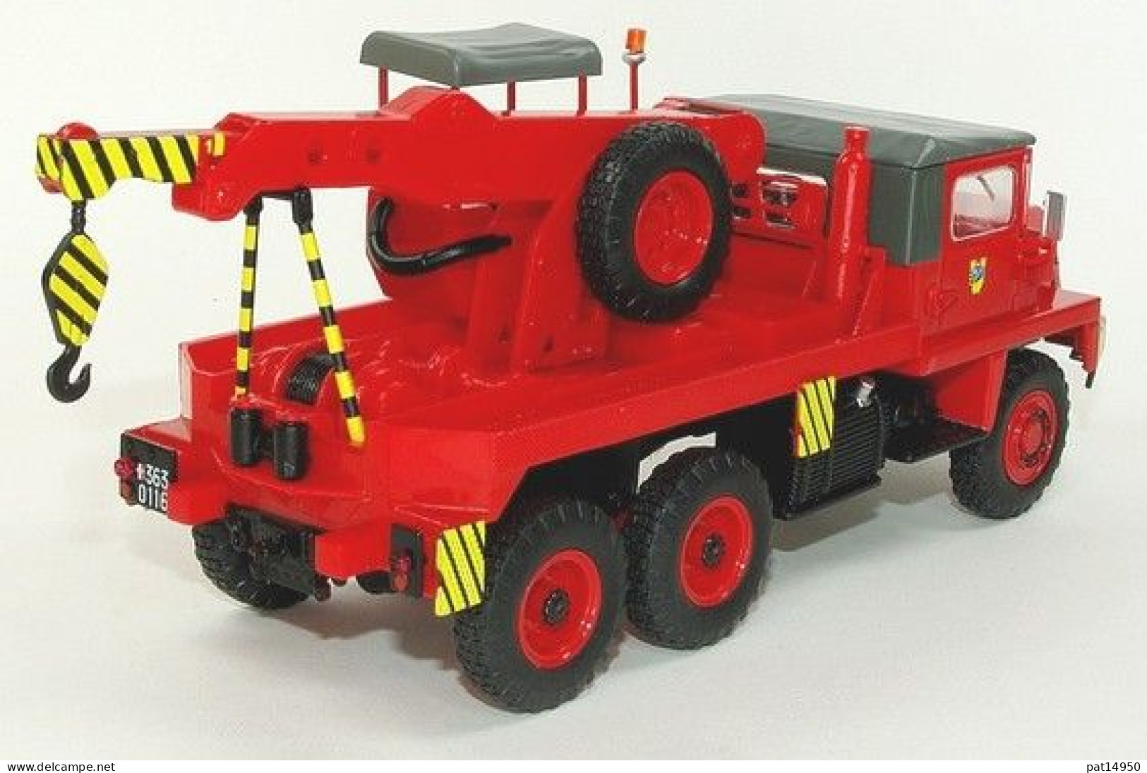 PAT14950 CAMION BERLIET GBC 8KT DEPANNEUSE Des POMPIERS Des LANDES - Camions