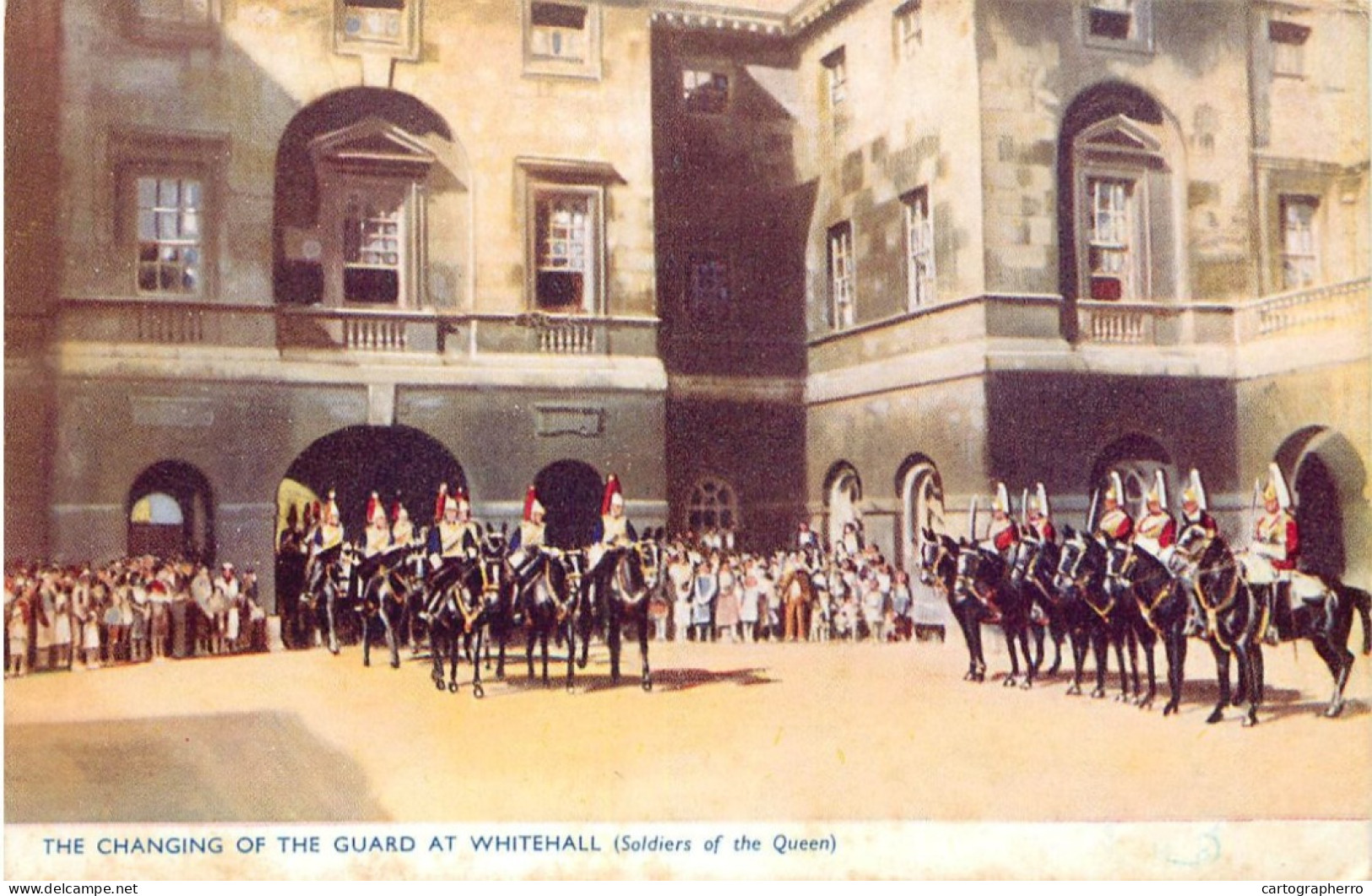 United Kingdom England London Whitehall Life Guards Cavalry Change - Whitehall