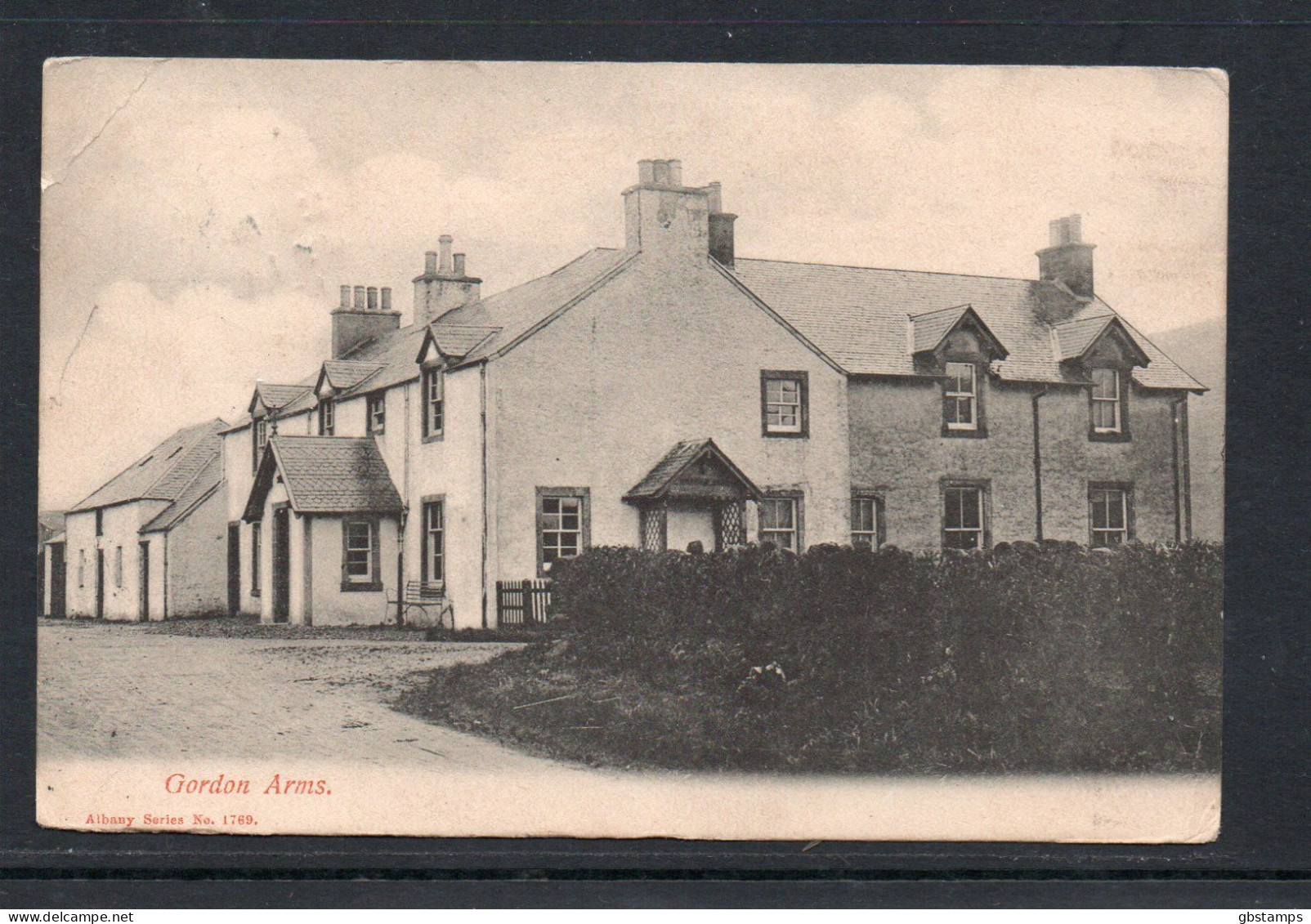 Gordon Arms Hotel Selkirk Borders 1913 Posted Card As Scanned Post Free A4030Within UK - Selkirkshire