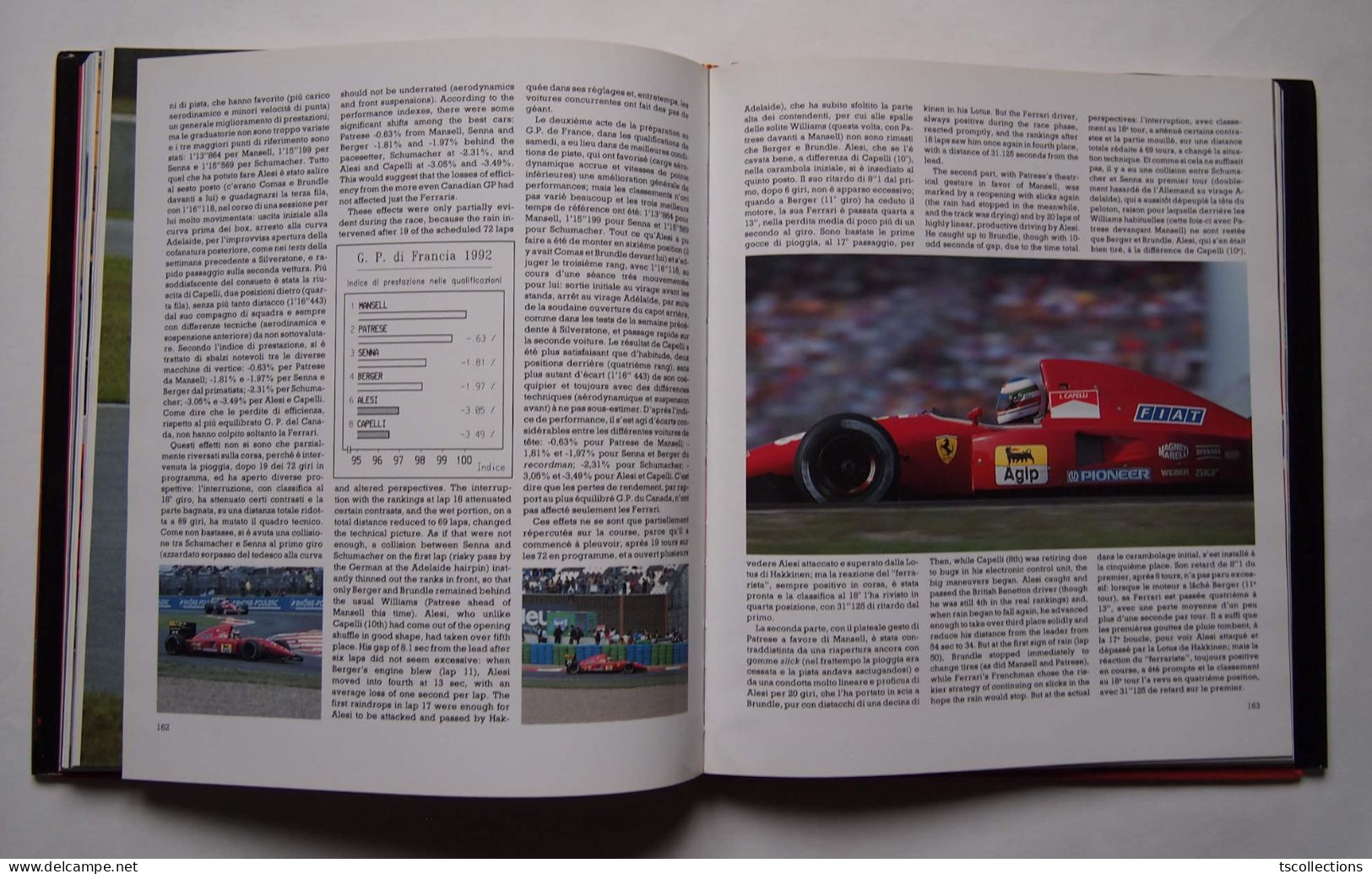 Ferrari Formula 1 Annual 1992 - Automobile - F1