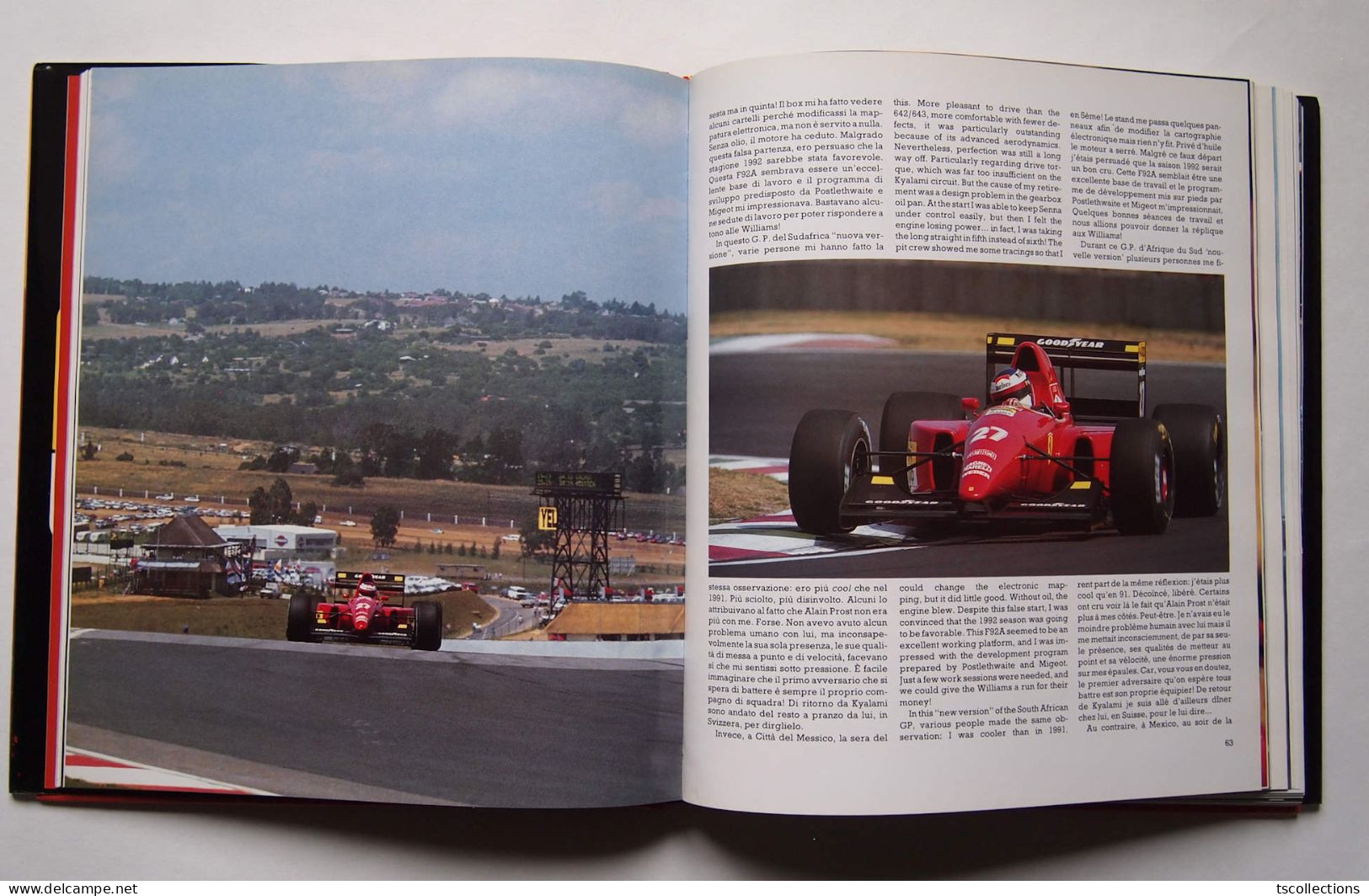 Ferrari Formula 1 Annual 1992 - Automobile - F1