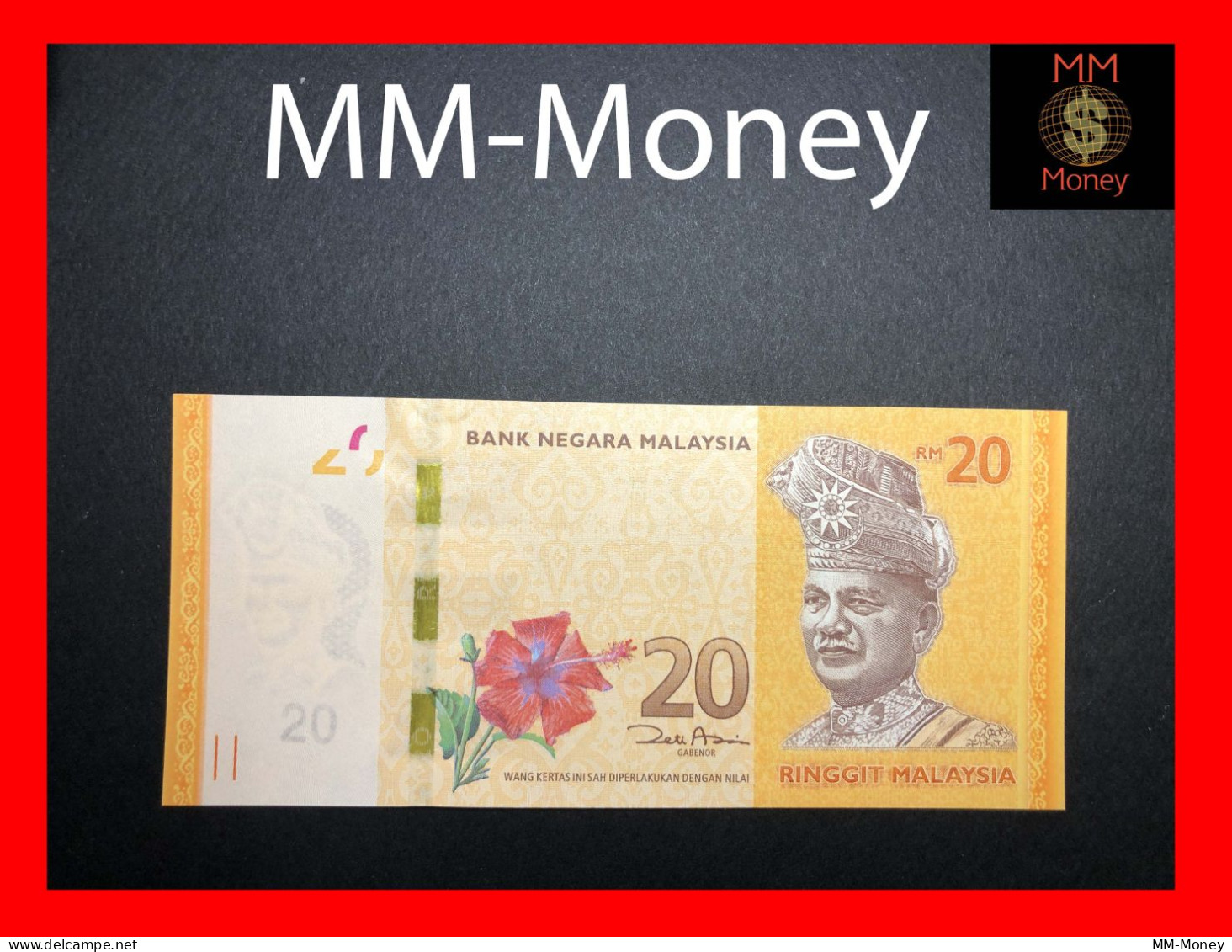 MALAYSIA 20 Ringgit  2011  P. 54 "sig. Z. Aziz"  UNC - Malaysie