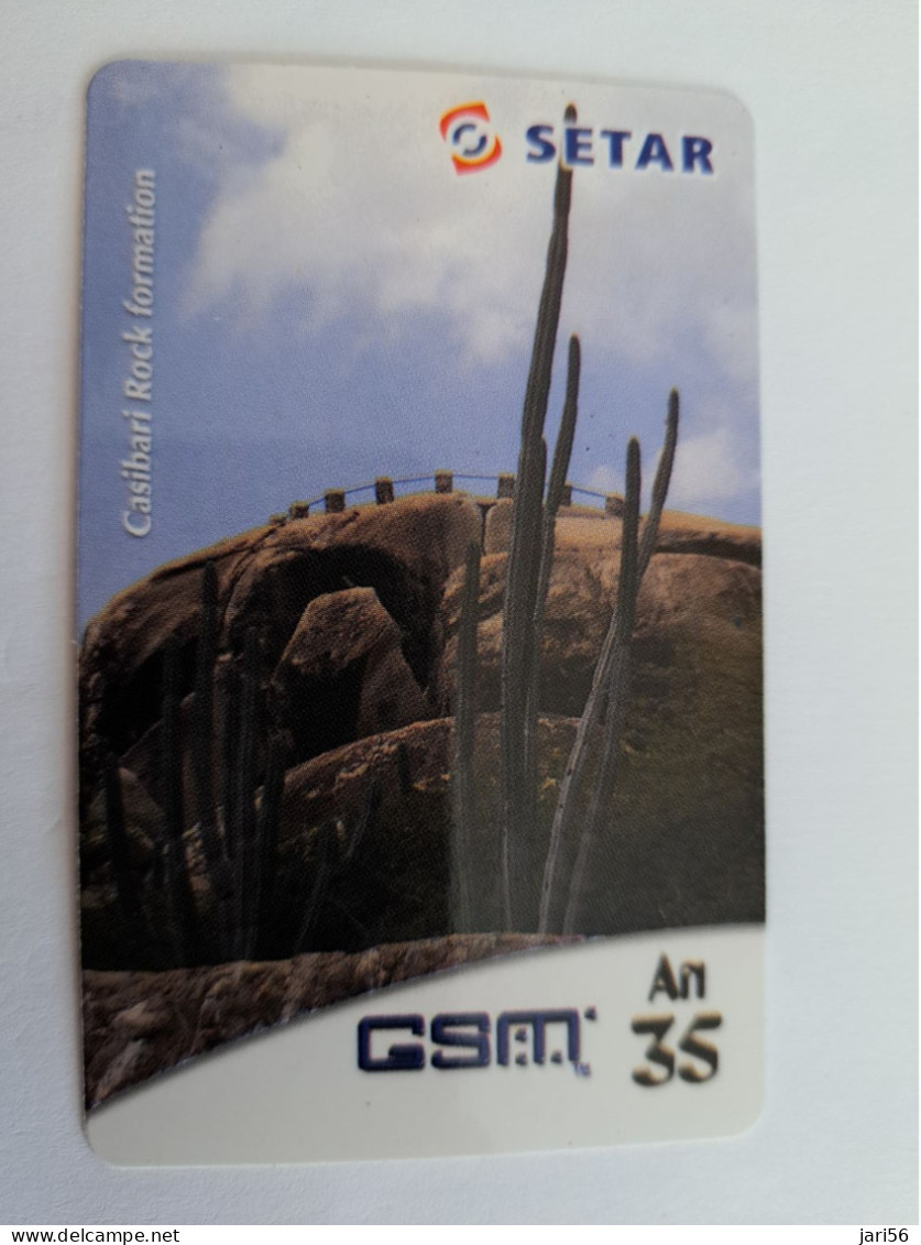 ARUBA PREPAID CARD  GSM PRIMO  SETAR  CACTEE/CACTUS         AFL 35,--    Fine Used Card  **14441** - Aruba