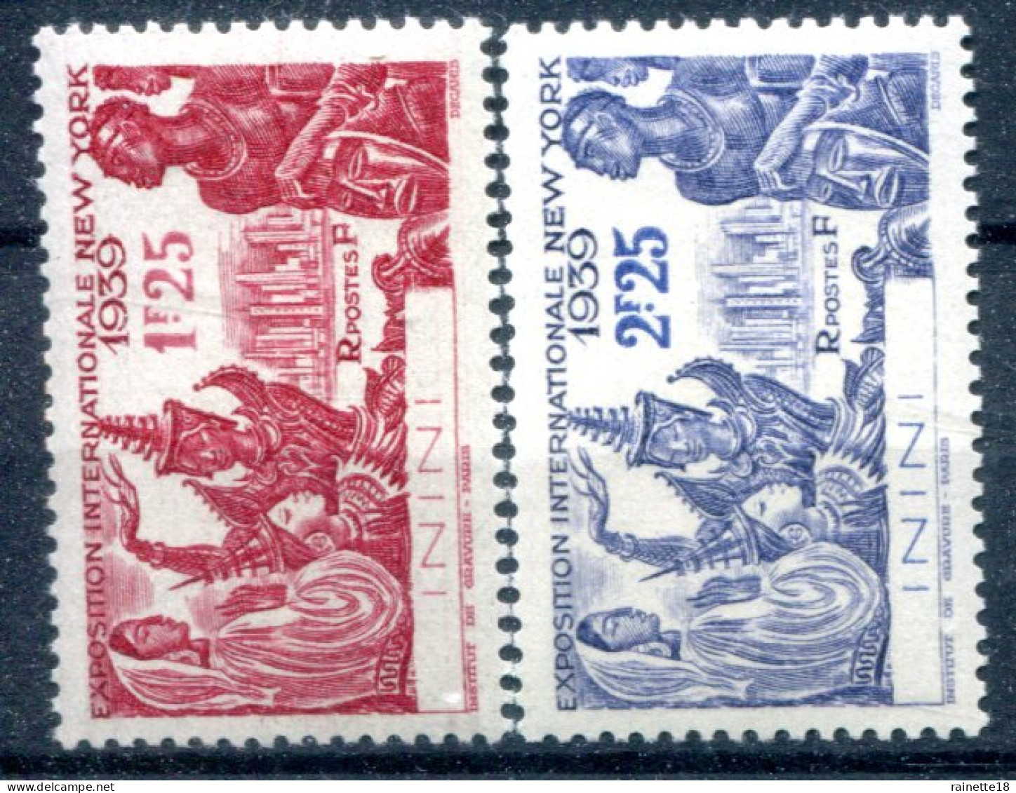 Inini                         29/30 * - Unused Stamps